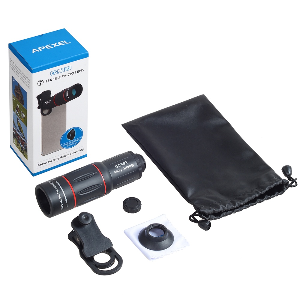 massive 18x lens for your smartphone