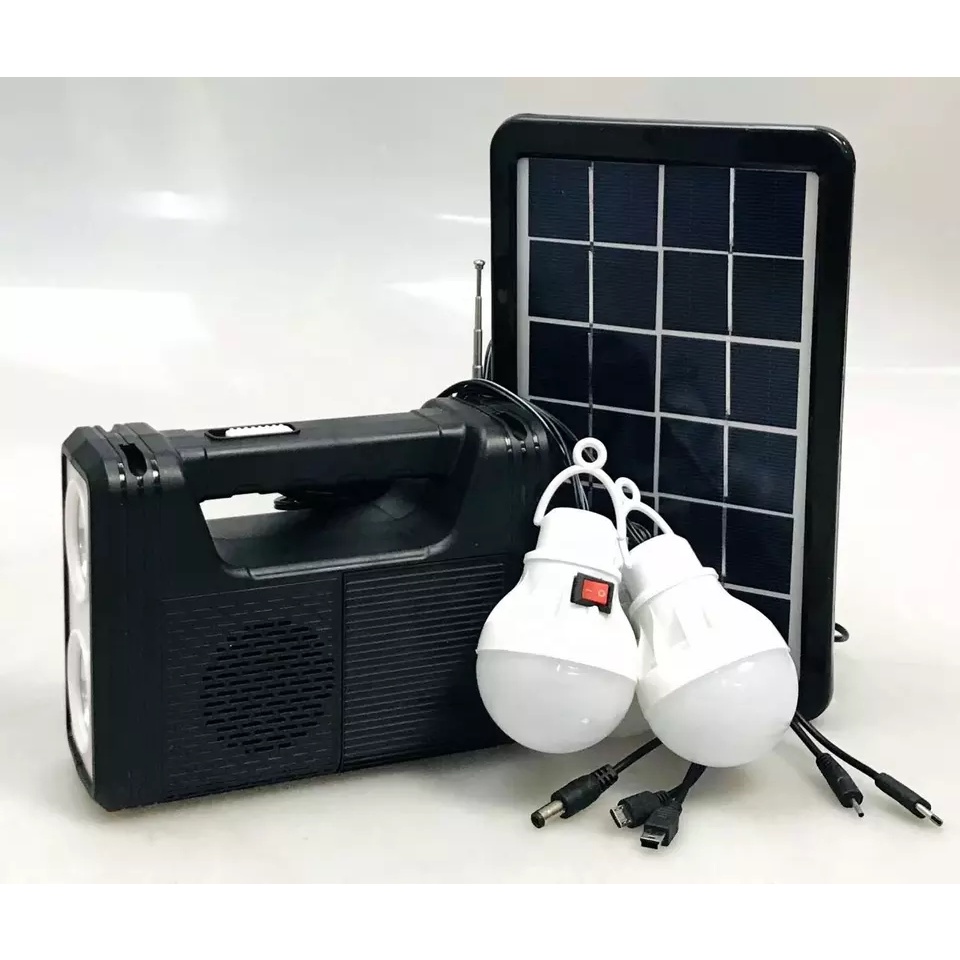 Good Light Plus Solar Lighting System With Solar Panel 3bulbs And 