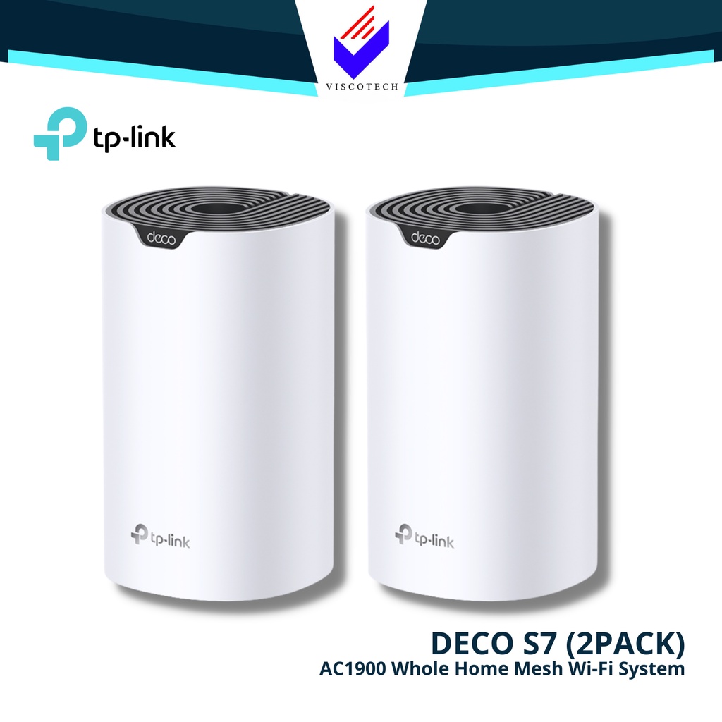 TP-Link DECO S7 AC1900 Whole Home Mesh Wi-Fi System (2-pack