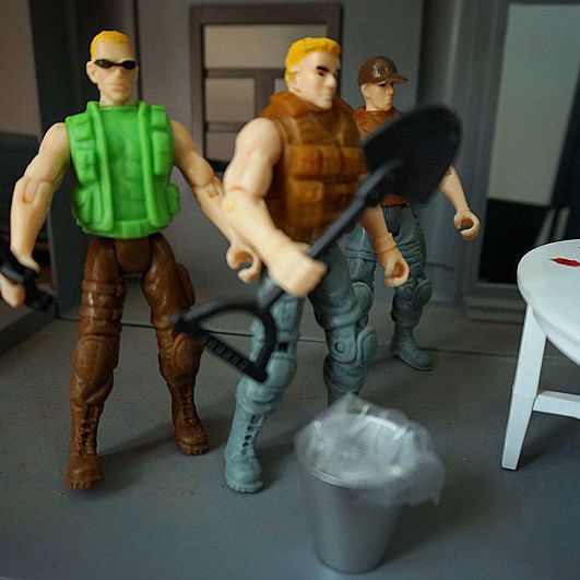 12.5cm Soldiers Special Forces 1: 18 Action Figure Jimei Toy Model ...