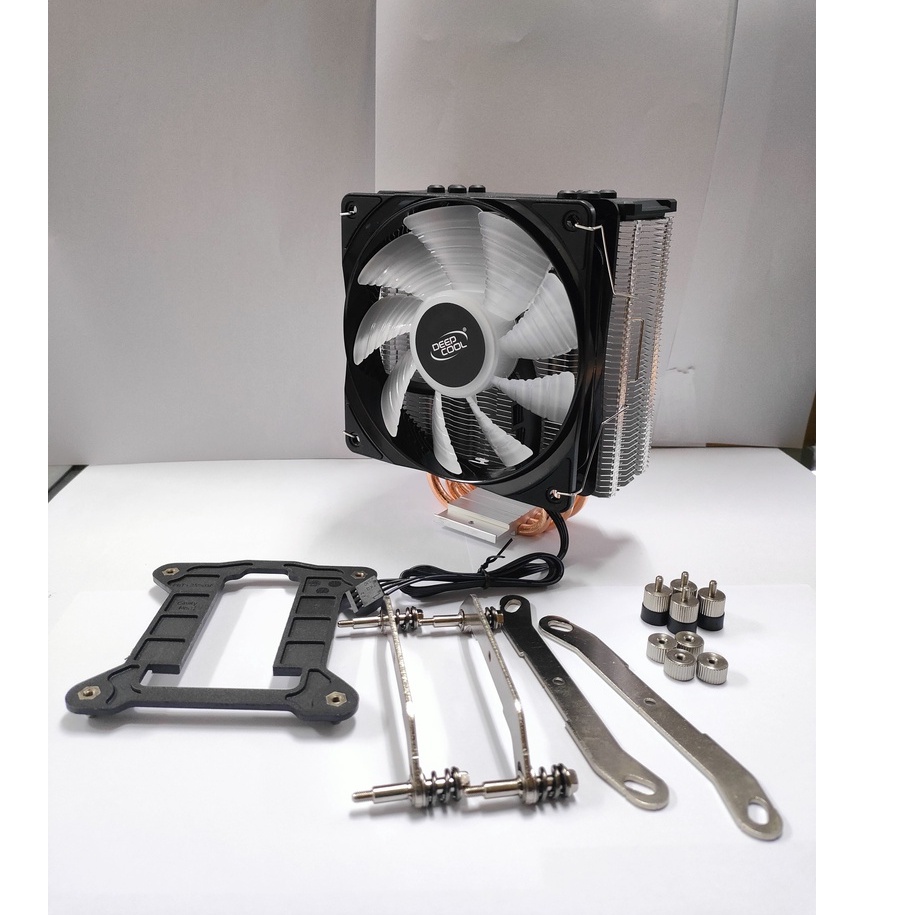 Fan Processor DeepCool Gammaxx 400 XT CPU Air Coolers Fixed RGB 12cm