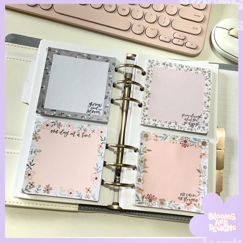 Notepad, Memo pad | Floral Notepad, Not sticky | Shopee Philippines