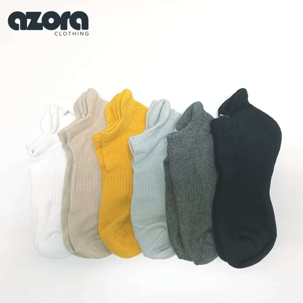 AZORA Sport Short Socks Collection Bundle | Shopee Philippines