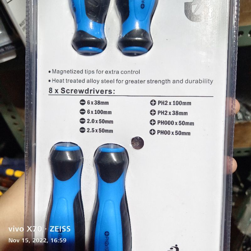 Screw driver set 6pcs and 8pcs Flyman original | Shopee Philippines
