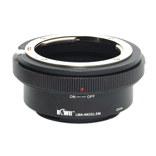 KIWIFOTOS LMA-NK(G)-EM Adapter (for) Nikon AF G Lenses to Sony E-mount ...