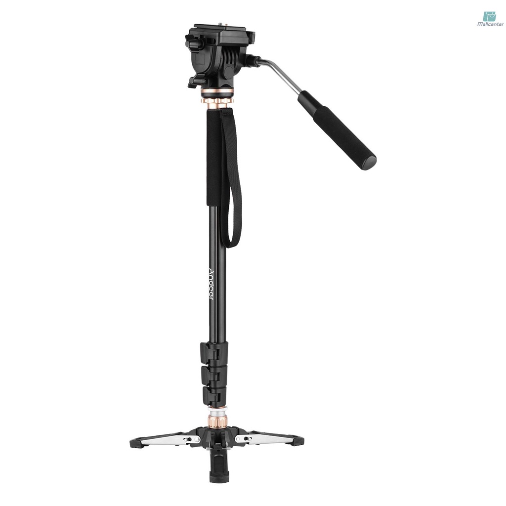 Andoer 173cm/68inch Photography Monopod Stand Aluminum Alloy 6kg Load ...