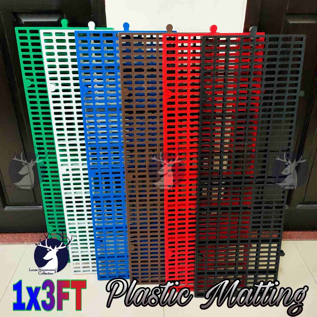 Plastic matting for dog cage best sale