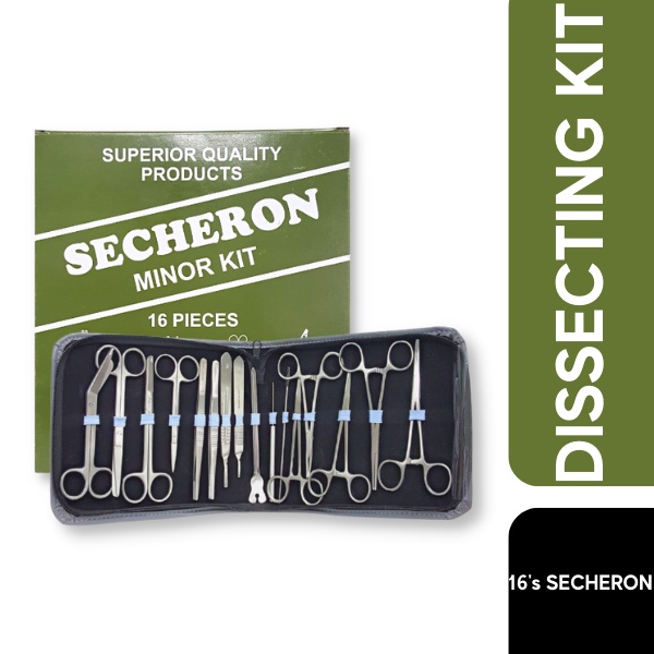 Dissecting kit stainless 16's / Miner Kit Set of 16 , SECHERON Shopee