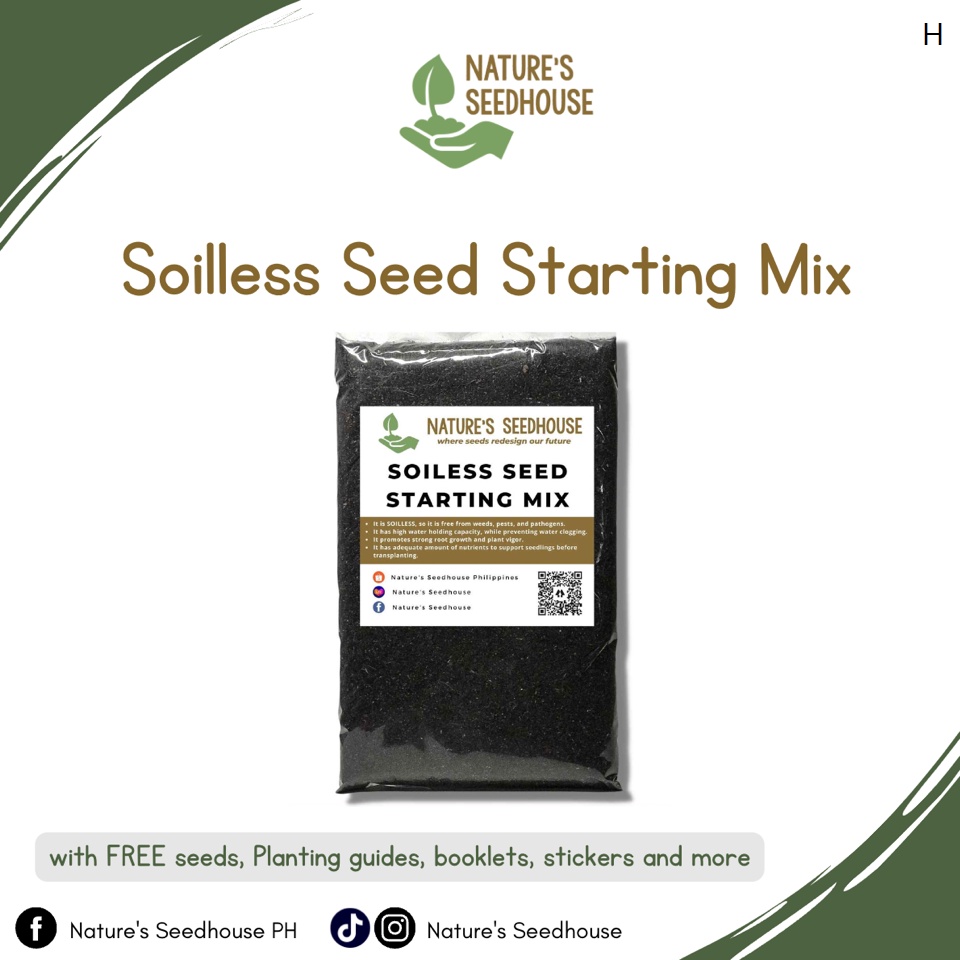 Seed Starting Mix (for Ramgo , East West , Condor Plant Seeds) Shopee