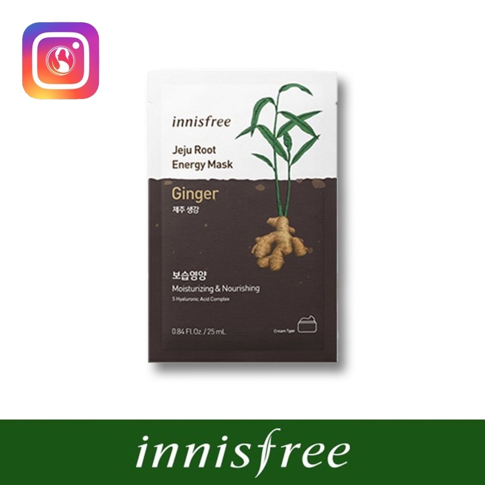 Innisfree Jeju Root Energy Mask Ginger 25ml Shopee Philippines