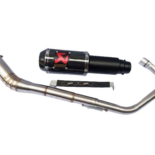 Akrapovic Gp M1 Racing Exhaust FULLSET BLACKDOFF NMAX/AEROX/LEXI/PCX ...