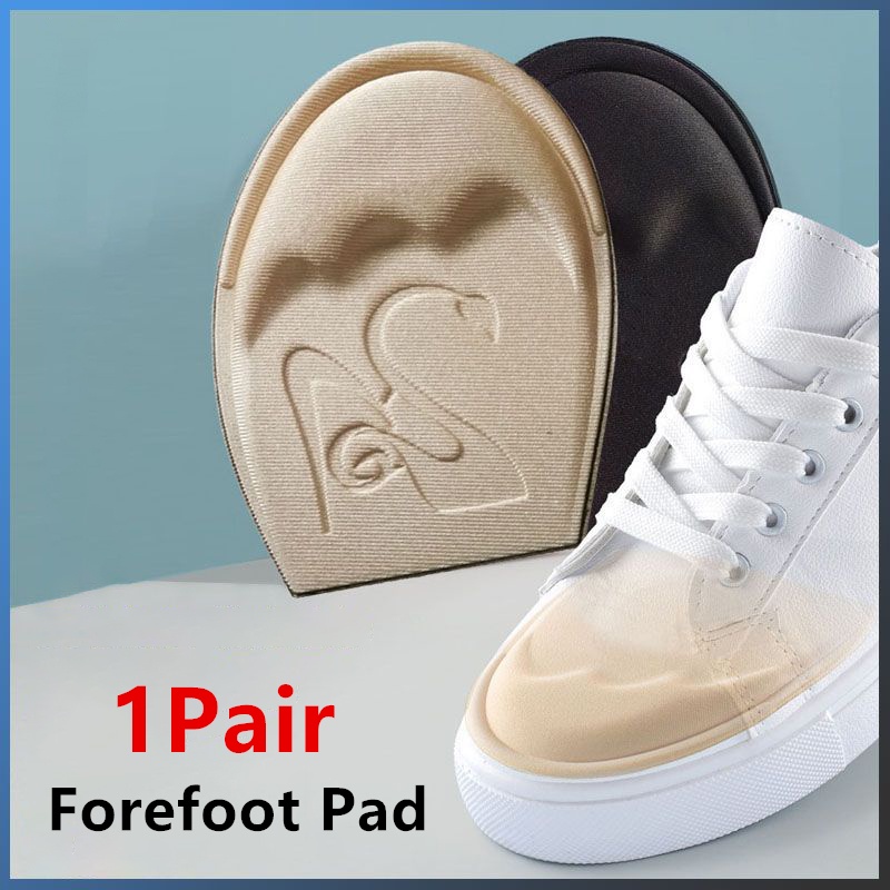 Forefoot Pad for Women High Heels Half Insole Toe Plug Reduce Shoe Size ...
