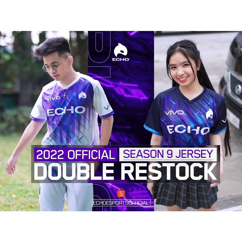 Echo Jersey 2022 Esport Jersey Season 9 Jersey Echo Yawi T Shirt S9