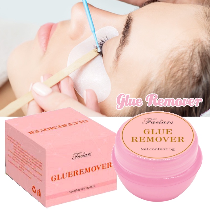 Low Irritation Eyelashes Extension Glue Remover Cream 5g Fruit Flavor