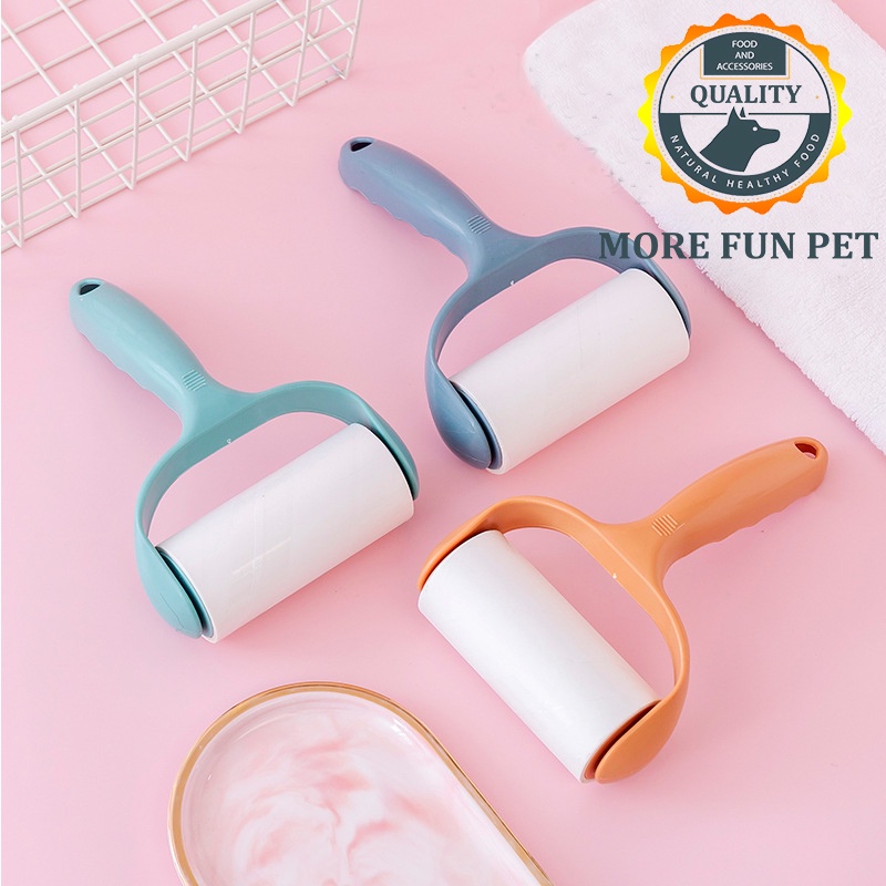 Sticky Hair Roller Pet Fur Remover Reusable Clothes Dust Fur Cleanning
