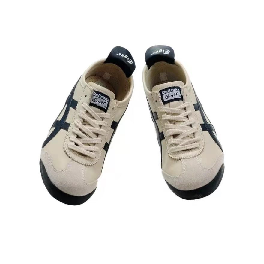 RBTS onitsuka men and women shoes Mexico66 SLIP ON black low-top casual ...