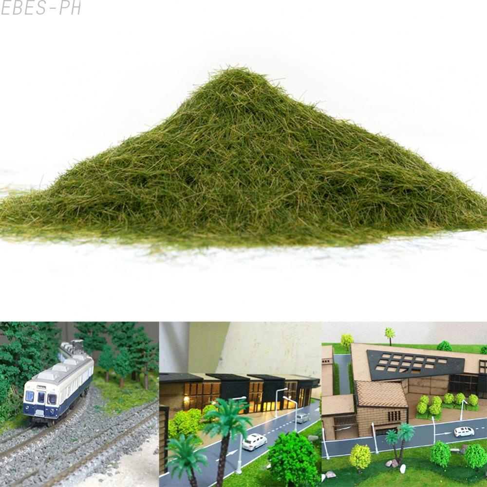 Nylon Artificial Grass Model Railway Lawn Grass Powder Scenery Diorama