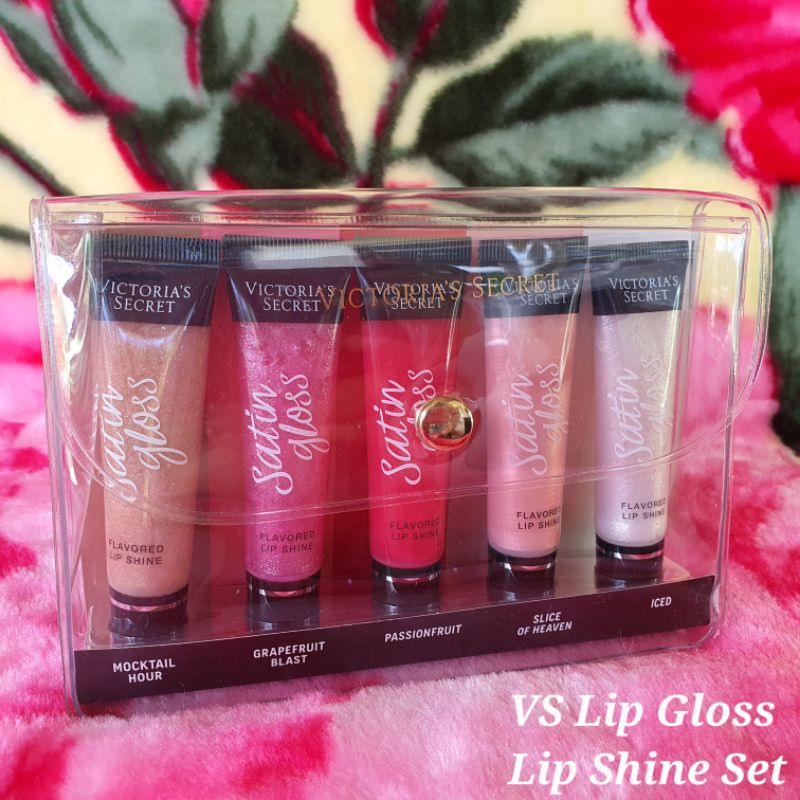 Victorias Secret Satin Gloss Flavored Lip Shine Shopee Philippines 