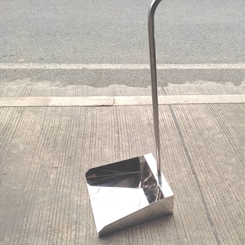 PURE STAINLESS DUSTPAN 27X27CM LOCAL MADE PRODUCT Shopee Philippines