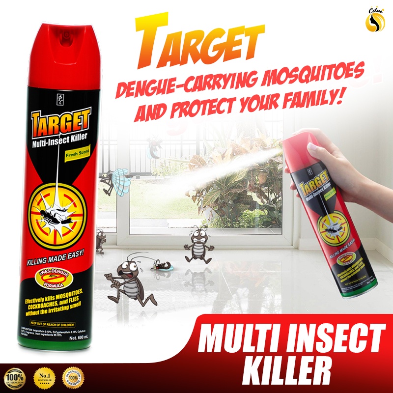 Personal Collection Target Multi Insect Killer Spray 600ml AntiDengue