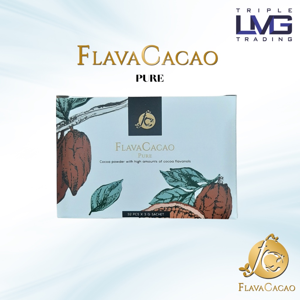 FLAVACACAO PURE 1BOX (32PCS X 3GRAMS SACHET) | Shopee Philippines