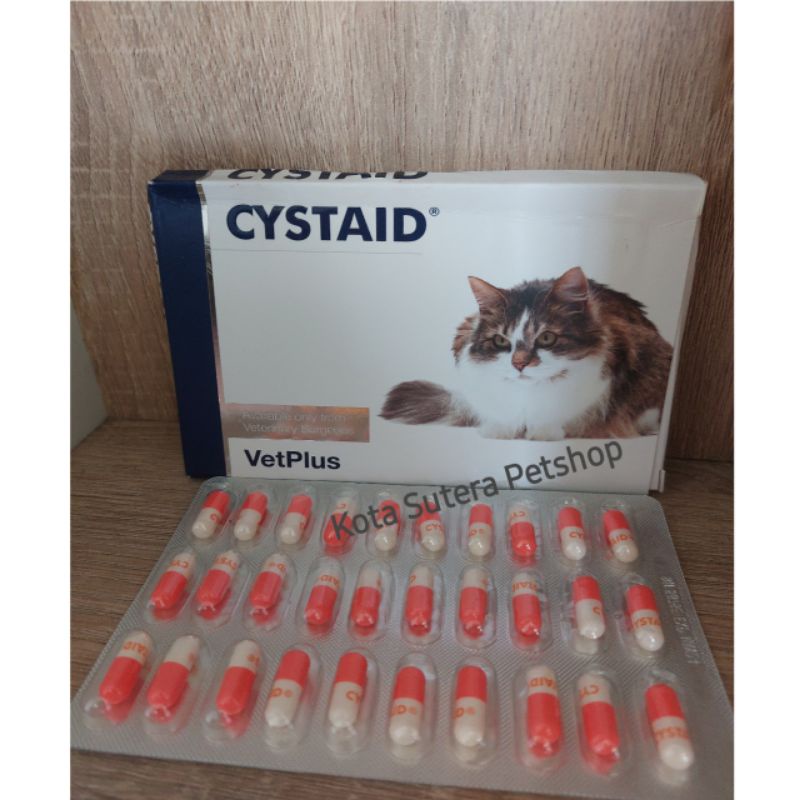 Cystaid Plus - FUS FLUTD urine supplement for cats (per 1 capsule ...