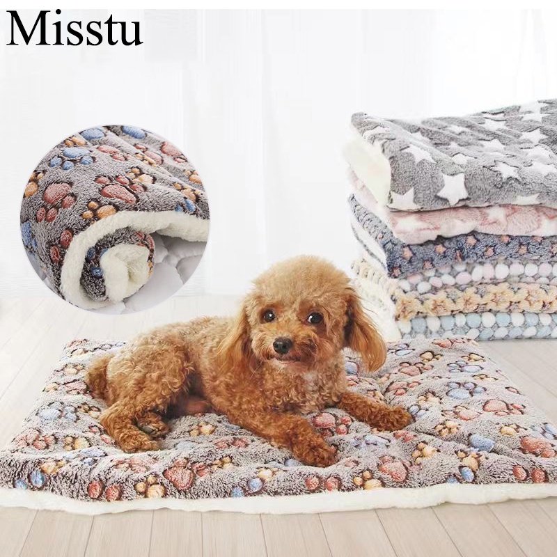 Misstu Pet Mattress Cat Bed Dog Bed Washable Pet Mat Cat Mat Dog Mat
