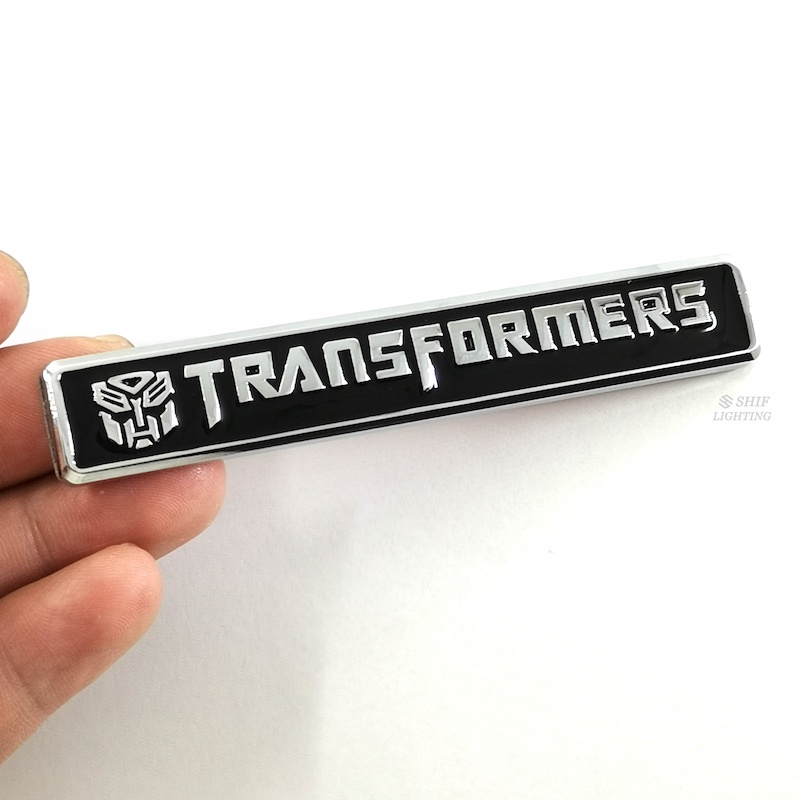 1 x New TF TRANSFORMERS Decorative Side Fender Emblem Sticker ...