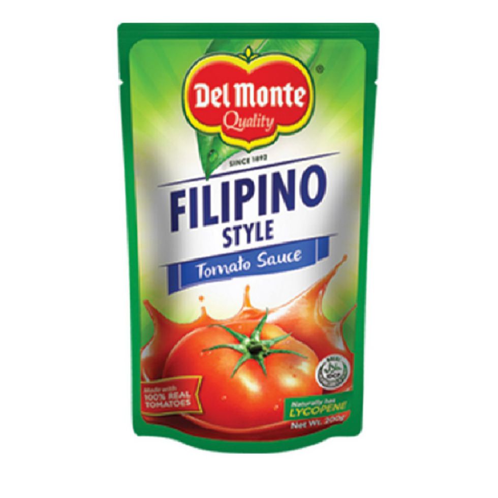 Del Monte Tomato Sauce Filipino Style 200g | Shopee Philippines