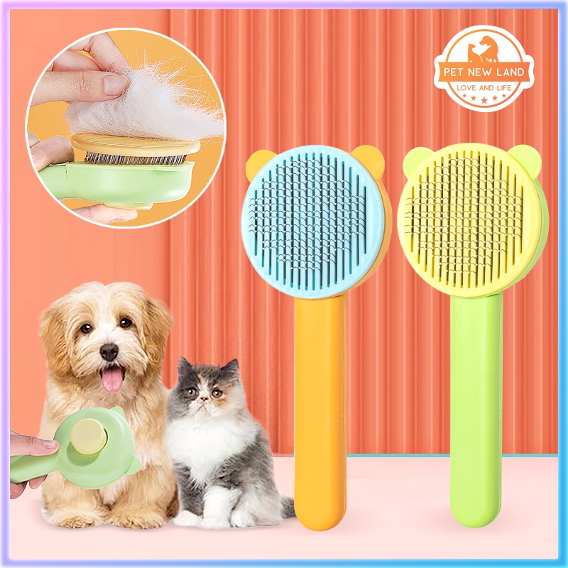 Pet Dog hair brush Cat grooming Cleaning comb Pet hair removal Supplies