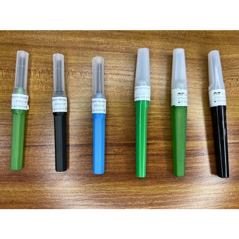 Multi-sample Needle 21gx1 1 2 With And Without Flashback G21, G22, G23 