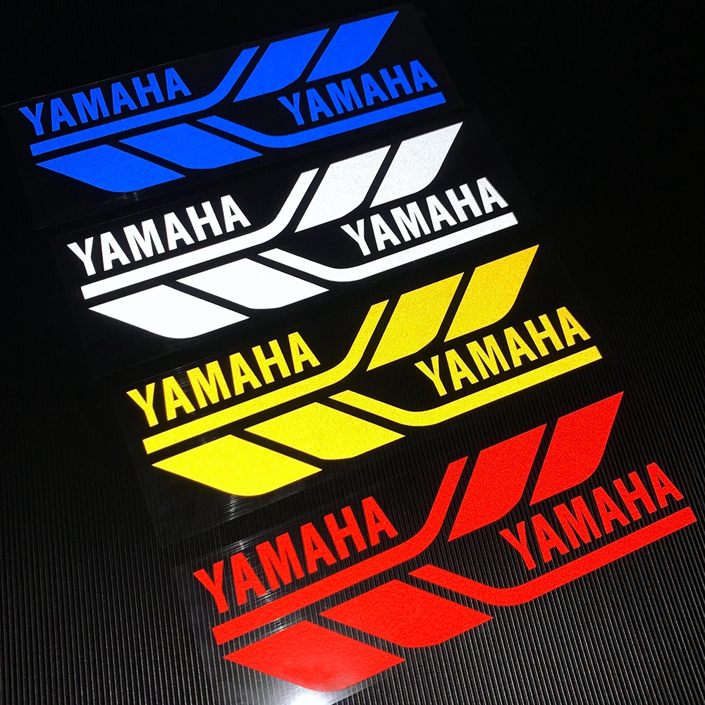 Yamaha Motorcycle Reflective Sticker Scooter Header Footrest Modified