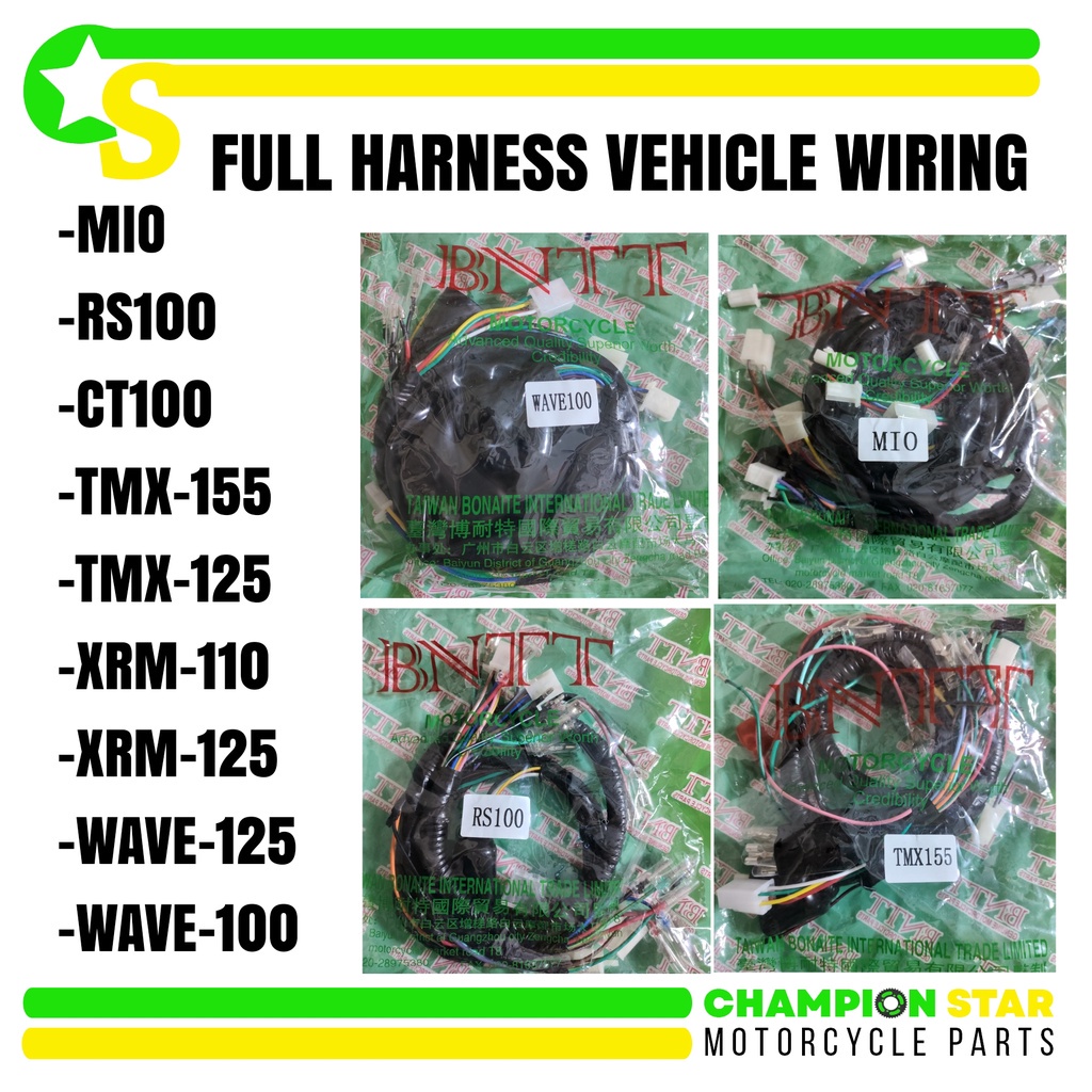 kawasaki fury 125 motorcycle parts MOTORCYCLE PARTS FULL HARNESS