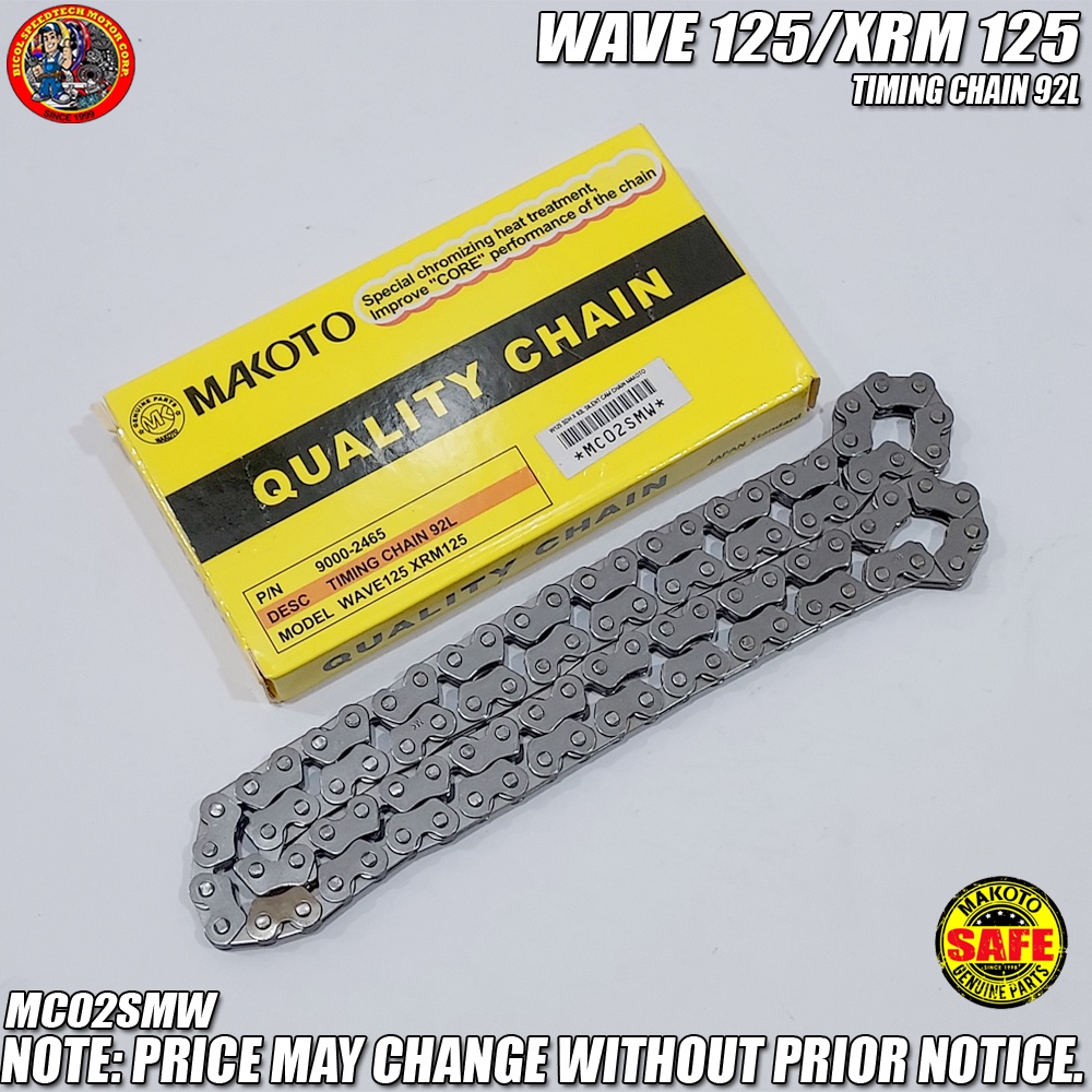 xrm 125 timing chain