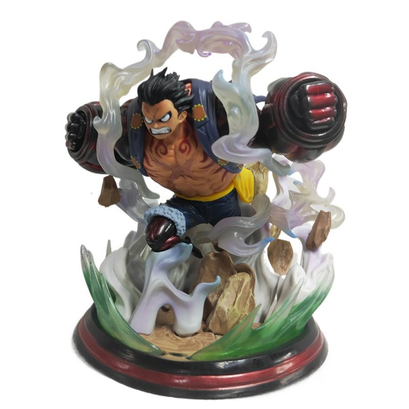 One Piece GK Anime Figurine Model Gear 4 Monkey D Luffy Action Figure ...