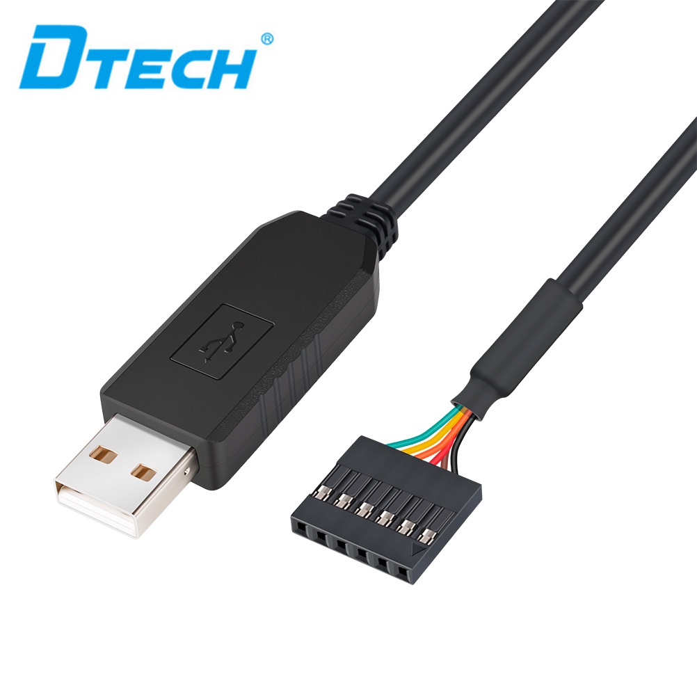 USB To TTL Serial Port Cable 1.003m V 6P plc Download Flashing ftdi ...