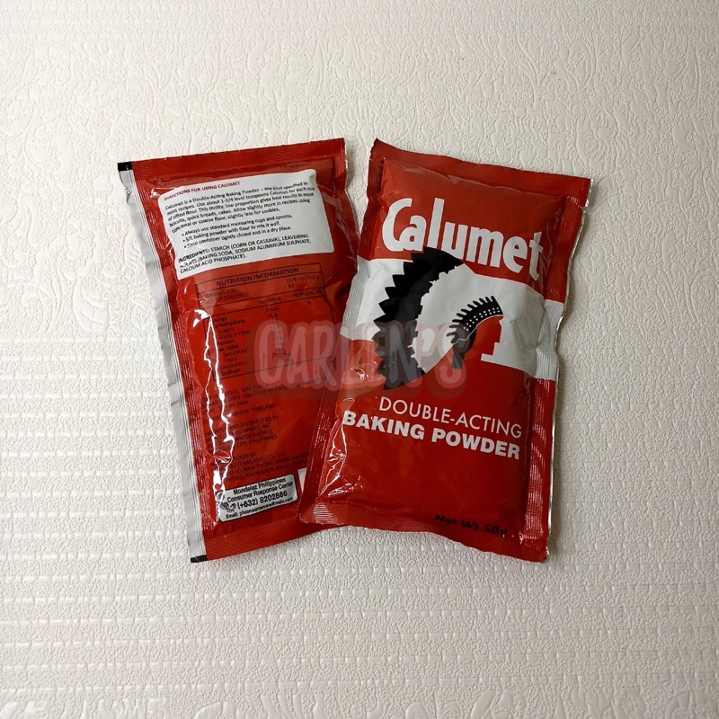Calumet DoubleActing Baking Powder 50g Shopee Philippines