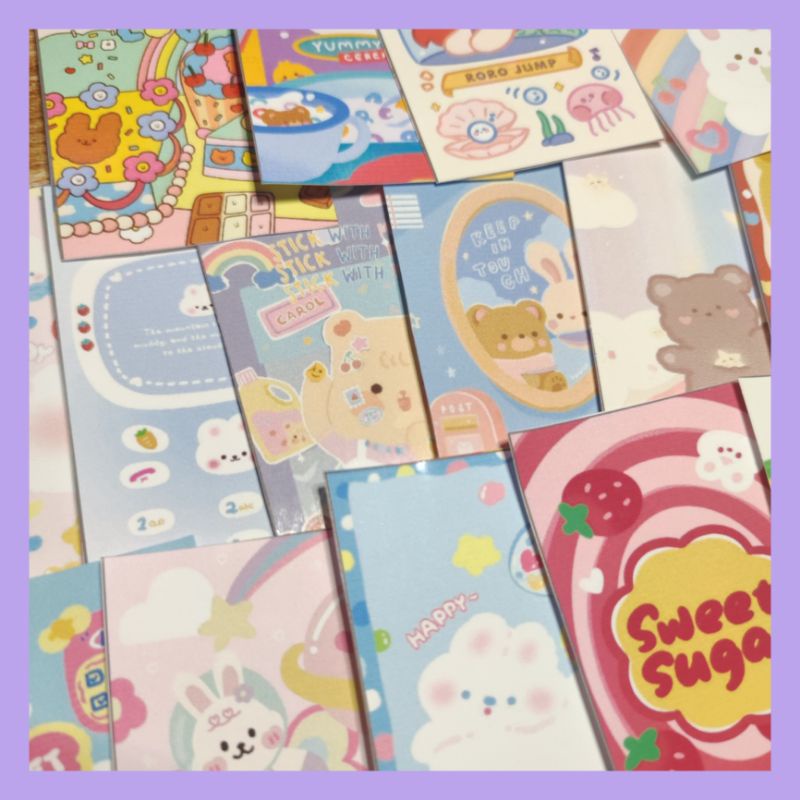 Kawaii Journal wallpaper inspired stickers | Shopee Philippines