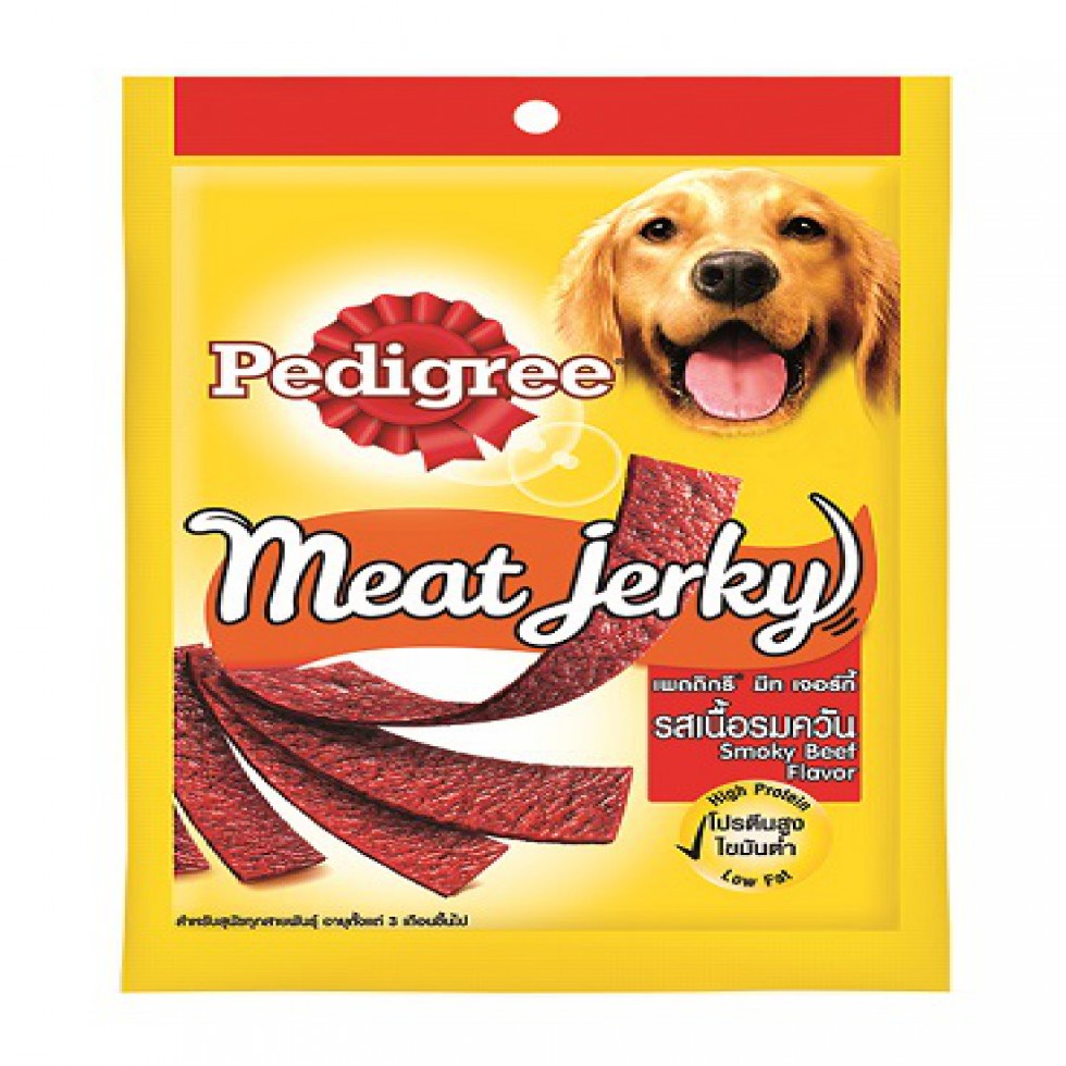 Pedigree Meat Jerky Smoky Beef 80g Shopee Philippines