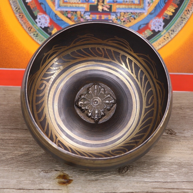 Tibetan Singing Bowls Set for Healing and Mindfulness Meditation Sound ...