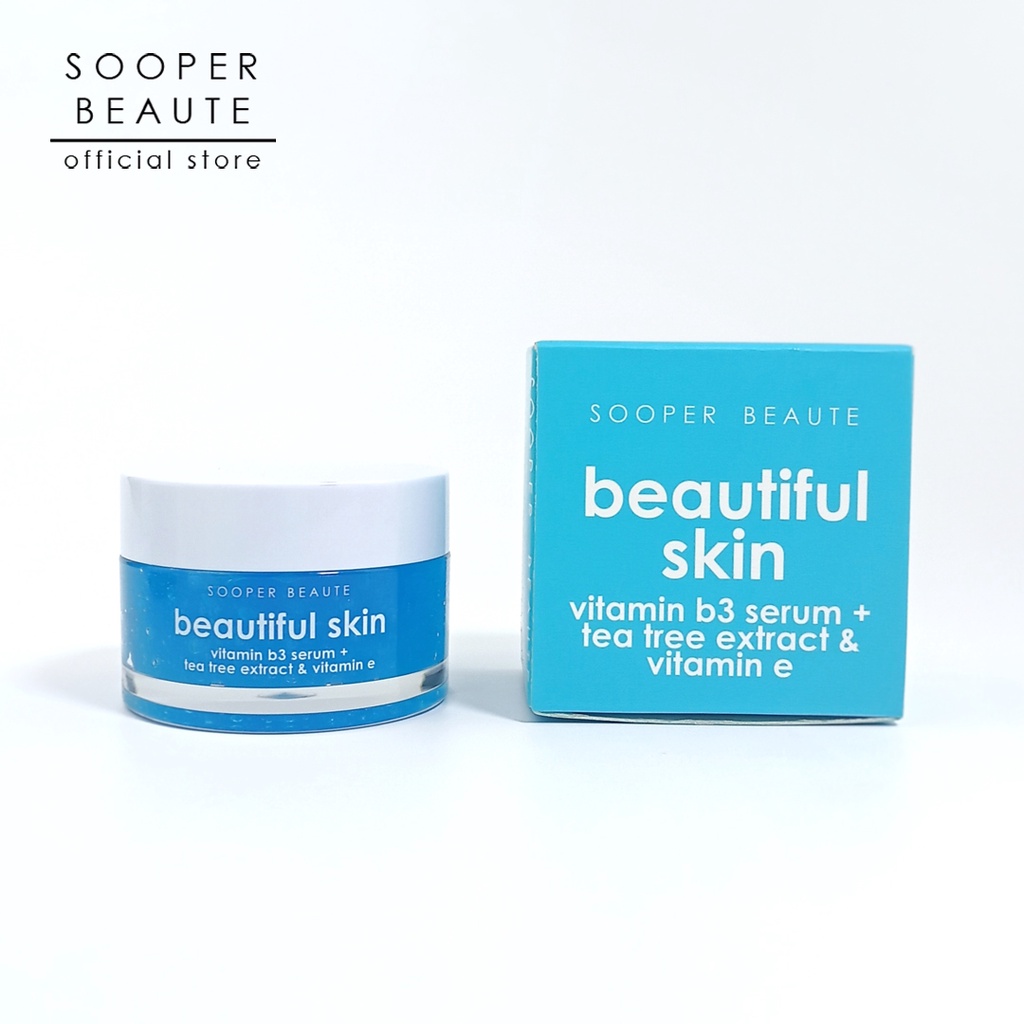 Sooper Beaute Beautiful Skin Vitamin B3 Serum + Tea Tree Extract ...