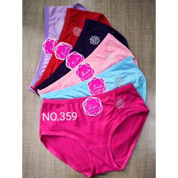 PANTY PLAIN SONIA (FREESIZE FIT TO LARGE) | Shopee Philippines