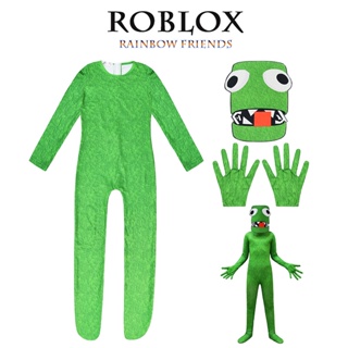 Game Rainbow Friends Costume Kids Blue Red Green Monster Wiki Cosplay  Horror Halloween Canival Birthday Party Clothes Set