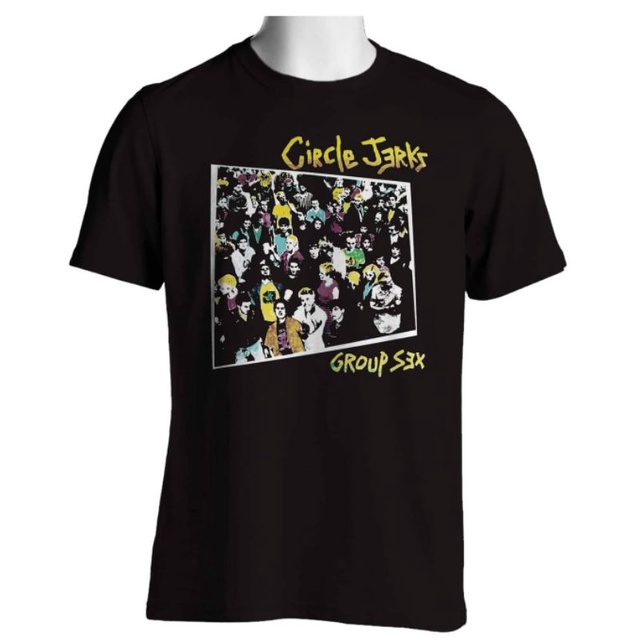 Circle Jerks Group Sex Rock Band Tshirt Shopee Philippines 