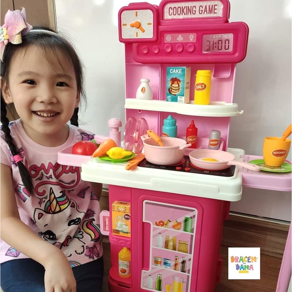 Kitchen Playset Trolley Kitchen Set For Girl Baybee Kitchen Set