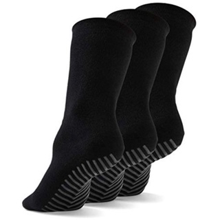 Gripjoy Non Slip Socks for Women and Men (3 pairs) - Low Cut Grip