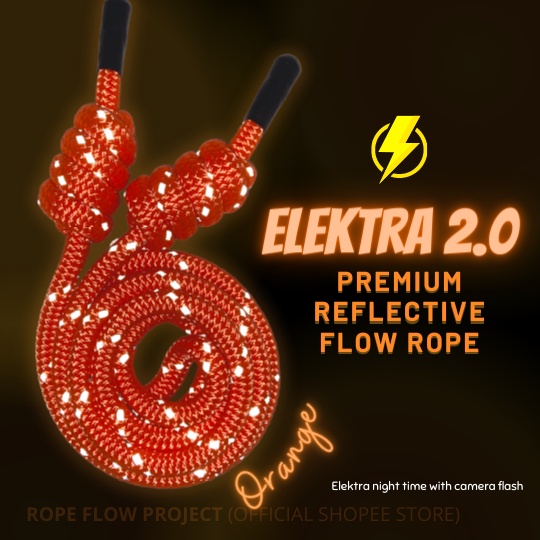 ELEKTRA 2.0 Premium Heavy Reflective Flow Rope Rope Flow Project