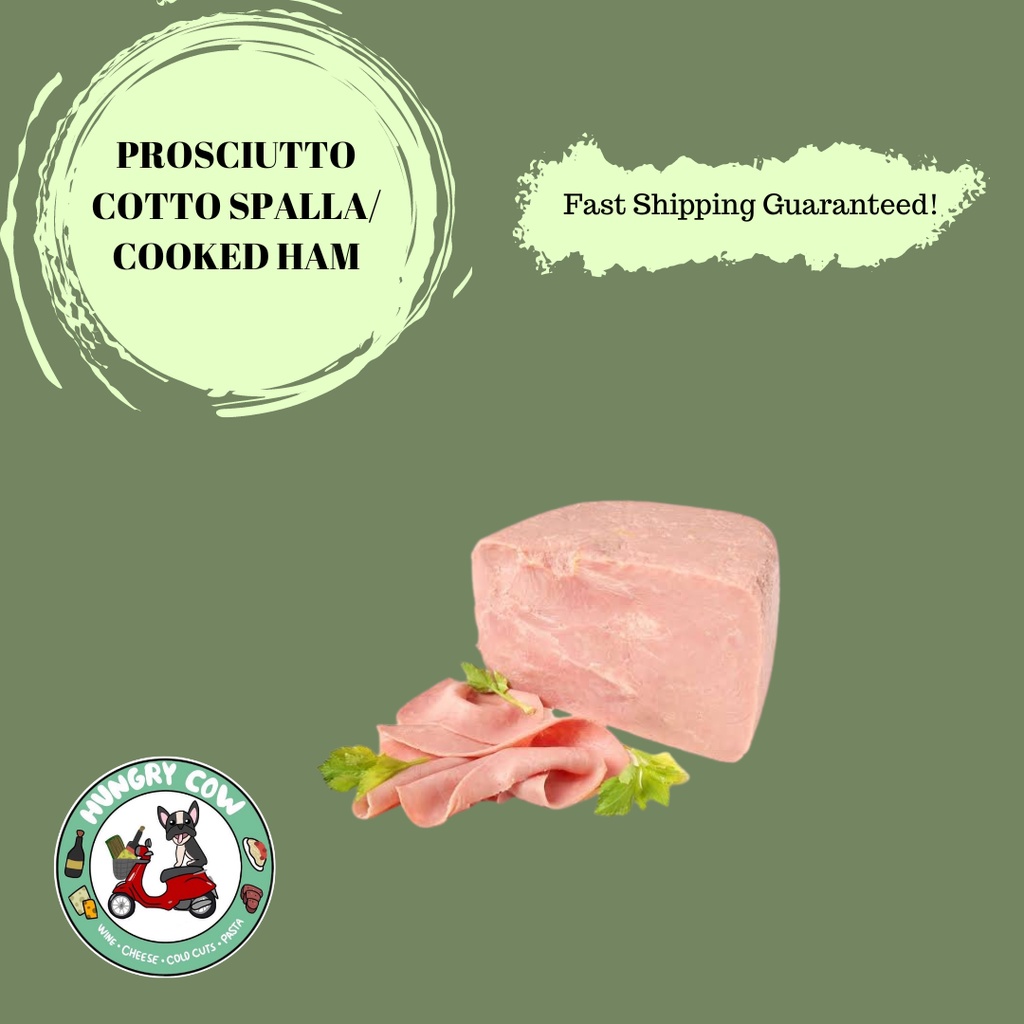 Prosciutto Cotto Spalla (Cooked Ham Shoulder) (+/) 50g, 125g, 250g