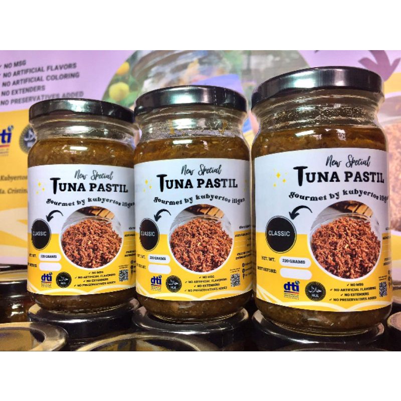 Tuna Pastil in a Jar (Classic) Shopee Philippines