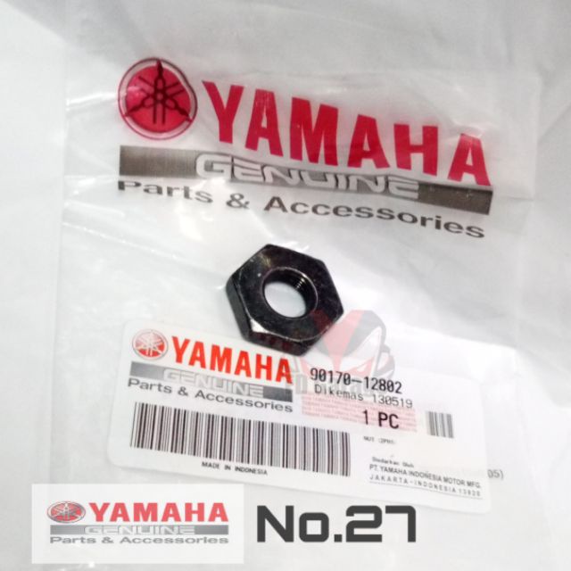 ORIGINAL YAMAHA CLUTCH BELL NUT FOR MIO i 125 / MIO i 125s / MIO SOUL i